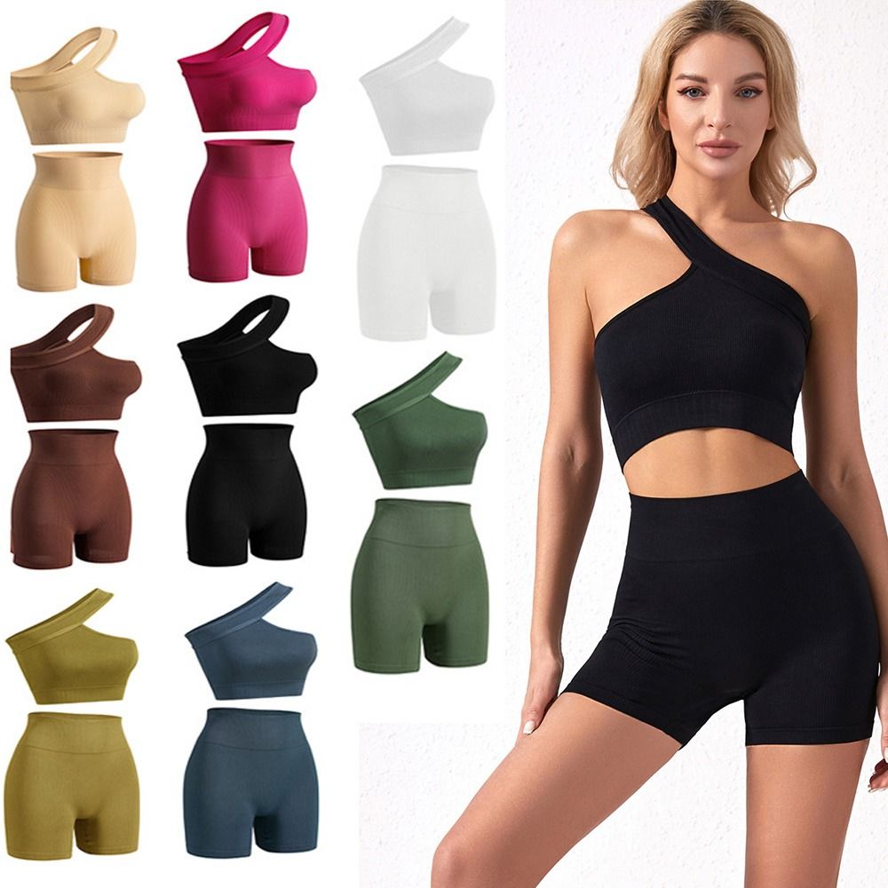 Ensemble de 2 pièces décontrac - Seamless Ribbed Workout Tank Top avis et prix