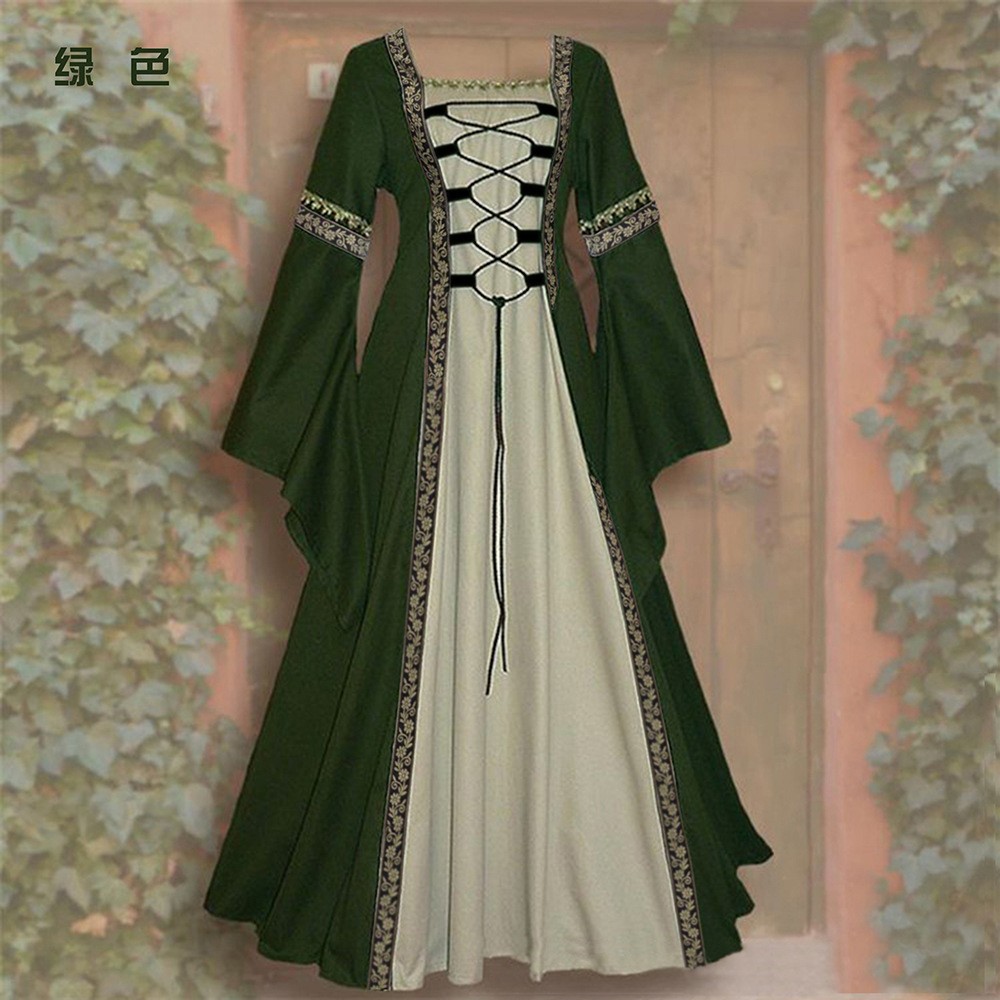 Robe longue à manches cloche,  - Dresses avis et prix