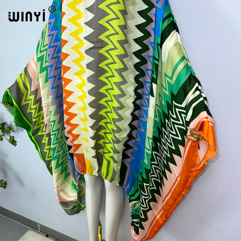 WINYI Robes Maxi Sexy à Col Un - Boho Summer Beach Maxi Dress avis et prix