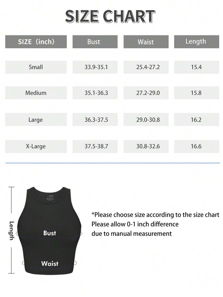 VVX Lot de 3 débardeurs courts - Seamless Ribbed Workout Tank Top avis et prix