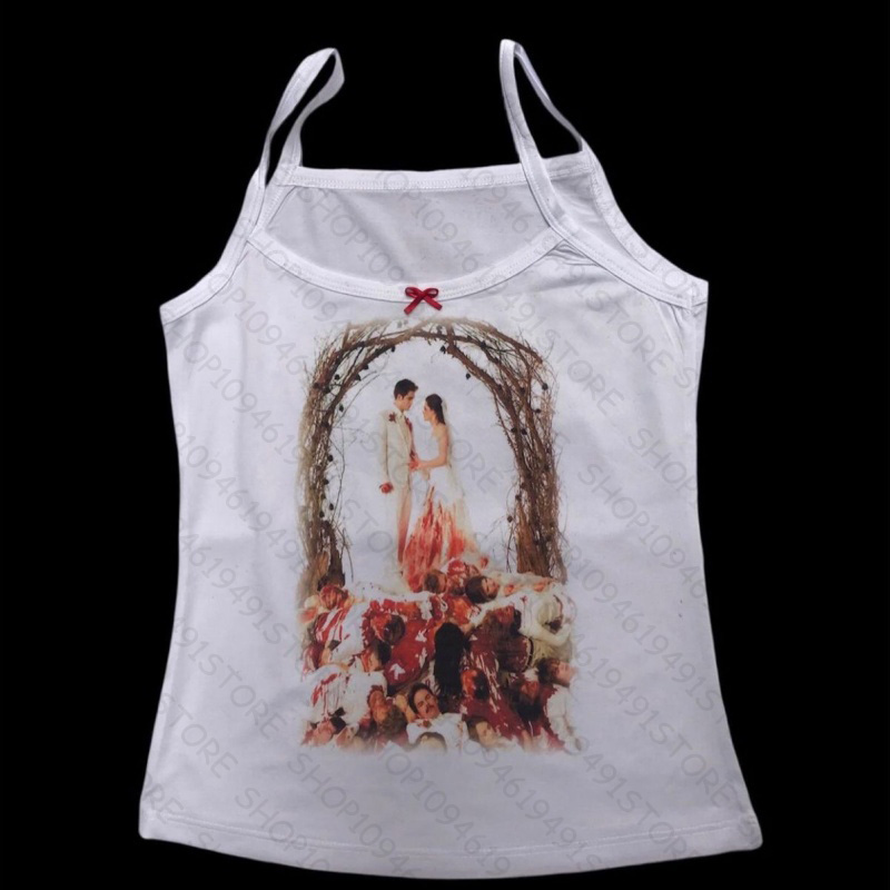 Camisole graphique Anime Grung - Y2K Graphic Baby Tee Crop avis et prix