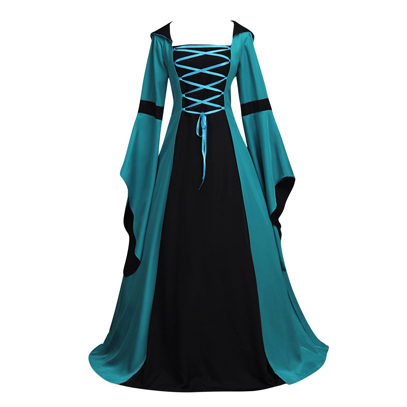 Robe à capuche et manches cloc - Dresses avis et prix
